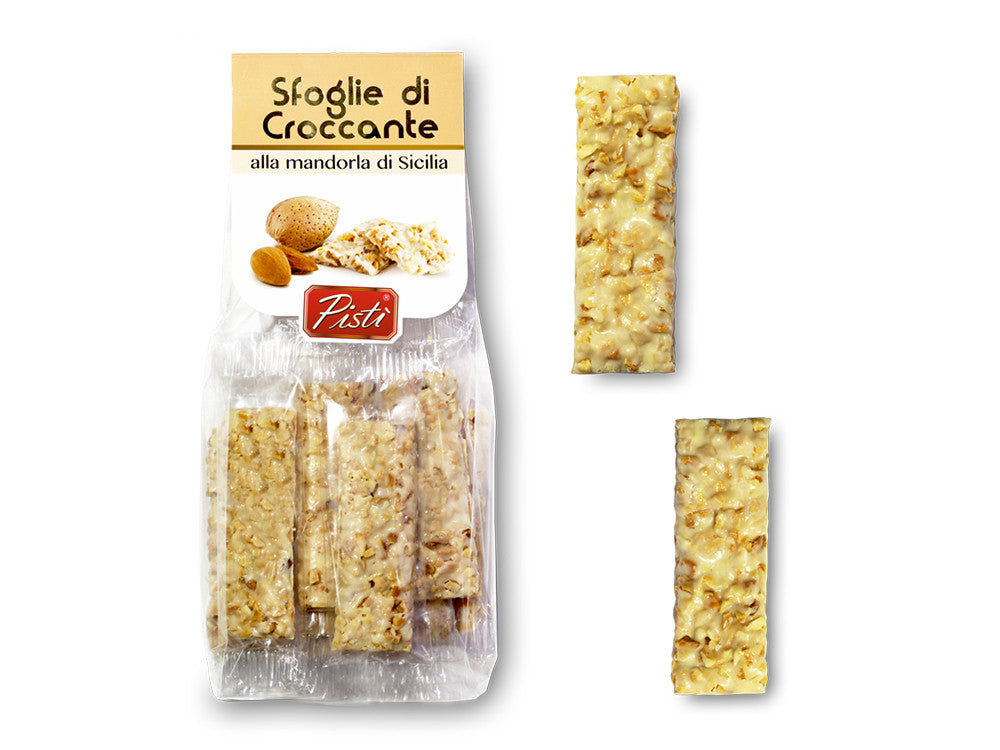 Sfoglie di Croccante alla Mandorla di Sicilia