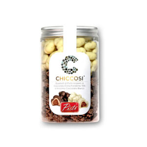 Quadrelli di fichi ricoperti di cioccolato bianco ed extra fondente | Pisti Shop