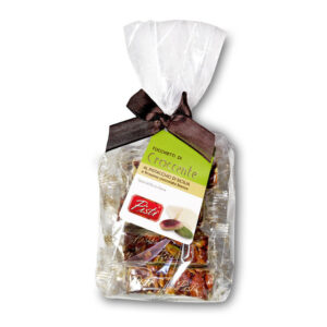 Tocchetti di Croccante al Pistacchio e Mandorla al Cioccolato bianco