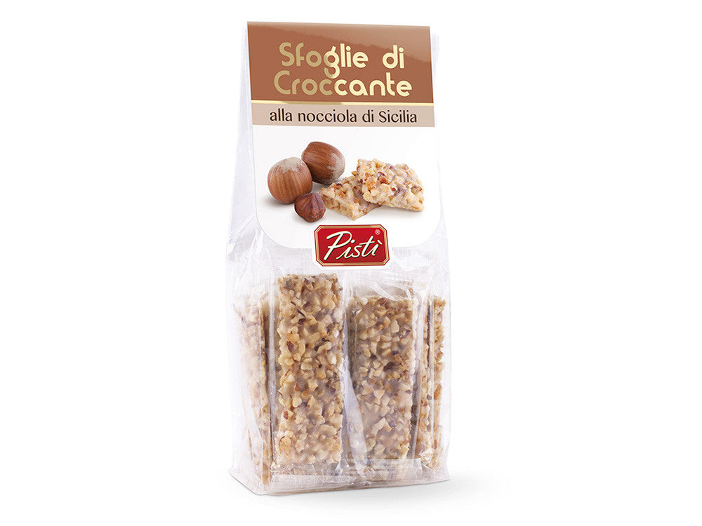 Sfoglie di Croccante alla Nocciola di Sicilia