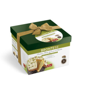 Panettone Brontese con cioccolato bianco