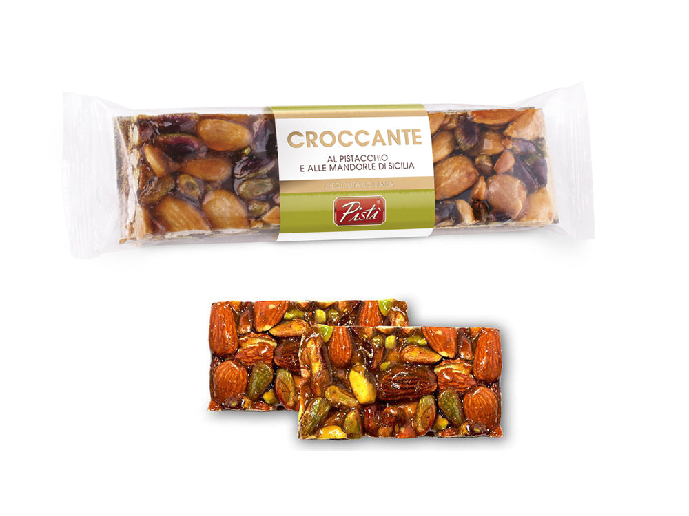 Croccante al Pistacchio e Mandorla di Sicilia - Pisti Shop