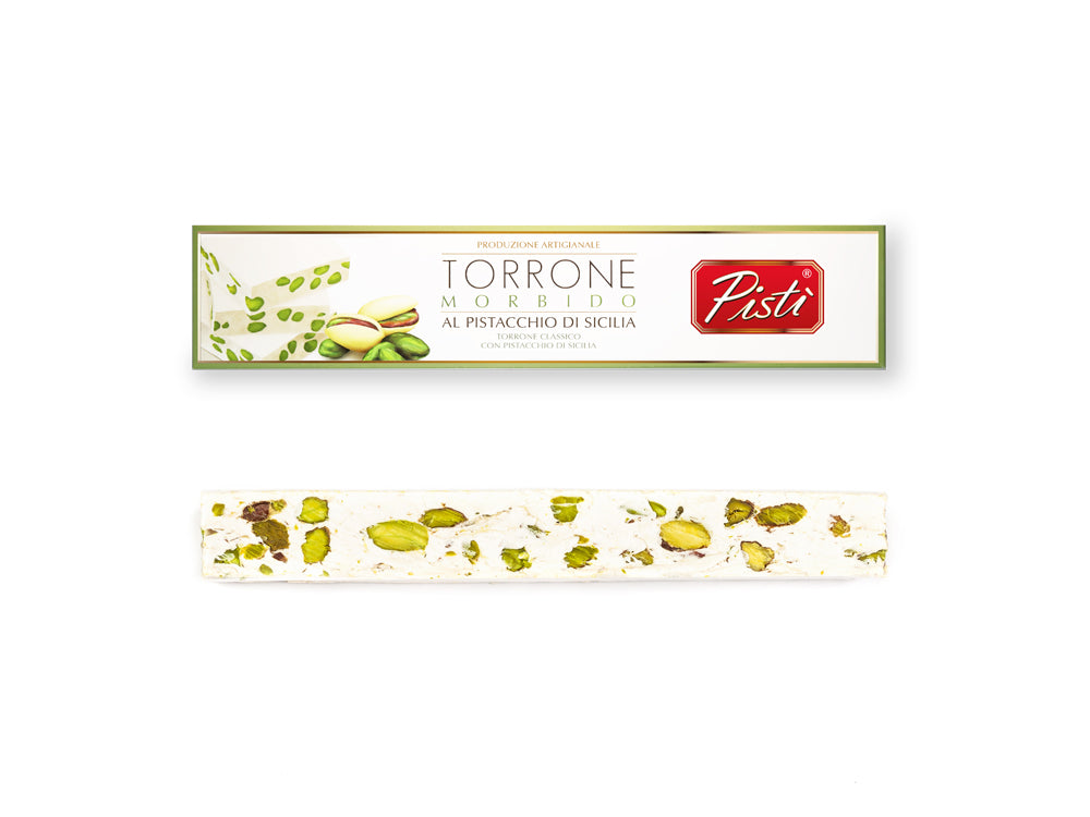 Torrone morbido al Pistacchio di Sicilia | Pisti Shop